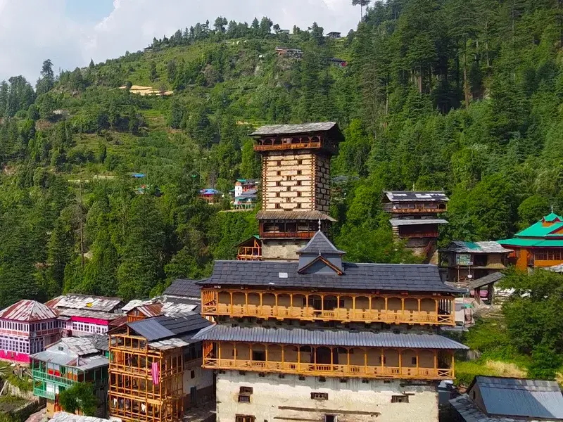 Heritage trekking trail to Chaini Kothi in Himachal Pradesh"